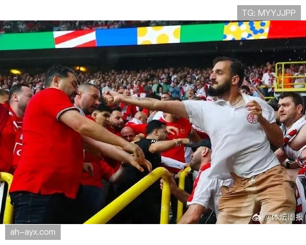 格鲁吉亚球迷热情助威，球队士气飙升至新高